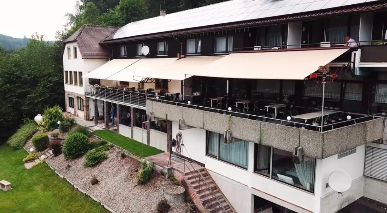 Hotel Cafe Waldeck Wuestenrot Exteriér fotografie